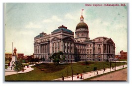 State Capitol Building Indianapolis Indiana IN UNP DB Postcard I18 - £2.51 GBP