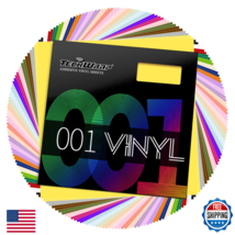 TECKWRAP 54-Pack Permanent Adhesive Vinyl Bundle 12"x12" - 27 Gloss/Matt... - $57.48