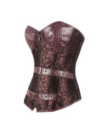 Jacquard Leather Steampunk Corset - £36.78 GBP+