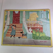 Vintage 1957 Jaymar Mister Magoo Frame Tray Puzzle #2367 Cartoon Retro - $281.37 MXN