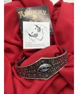 Alchemy Gothic A117  Ouija Eye Bangle Wrist Bracelet Adjustable IN HAND - $54.34