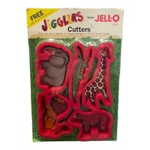 Vintage Jello Jigglers Safari Zoo  Animal Cutters Unopened In Packaging - £5.03 GBP