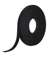 One_Wrap Tape  &quot; X 25 Yard Double Sided Self Gripping Roll, , Black - £43.15 GBP