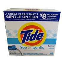 Tide Free &amp; Gentle Powder Laundry Detergent 68 Loads New - £56.34 GBP
