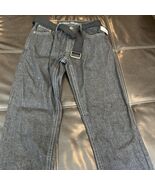 Indigo People mens jeans W32 L34 black with belt - $39.60