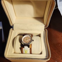 Authenticity Guarantee 
Louis Vuitton Watch Q121V Tambour 26mm Women&#39;s Pink M... - £1,553.43 GBP