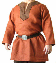 Viking Light Brown Theater Costume For Armor Reenactment Theater Clothing - £56.40 GBP+