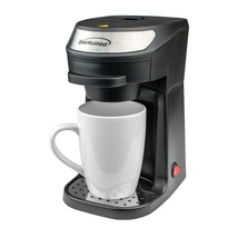 Brentwood Single Serve Coffee Maker in Black with Mug - £65.79 GBP