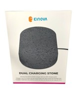 Einova Lava Stone 10W Dual Wireless Charging Pad for Qi Devices NEW - $58.39 CAD