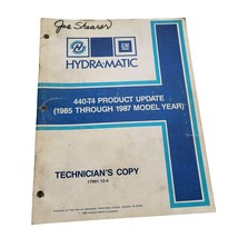 Vintage 1985 thru 1987 GM Hydra-Matic 440-TP Manual Technicians Copy 1988 - $12.73