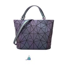 Luminous bao bag Sequins geometric bags for women 2022 Quilted Shoulder Bags Las - £41.86 GBP