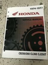 1974 1975 1976 1977 HONDA CB250 360 CL360 CJ250T CJ360T Service Shop Manual NEW - £80.42 GBP