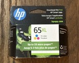 HP 65XL Genuine/Original Tri-Color Ink Cartridge EXP 06/2023 NEW Sealed - £15.08 GBP