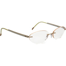 Silhouette Eyeglasses 7642 20 6051 Titan Gold/White Rimless Austria 52[]17 135 - £74.74 GBP