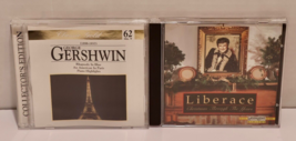 CD Lot of 2 Composer Pianist George Gershwin-Collectors Liberace-Christmas - £9.47 GBP
