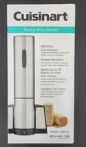 Cuisinart Electric Wine Opener Black Stainless Steel Model CWO-25 New In... - $23.70 CAD