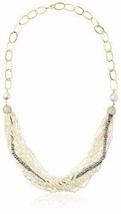 Grand Bazaar Multi-Strand Necklace, Swarovski Elements, 22k Gold-Plated ... - $19.99