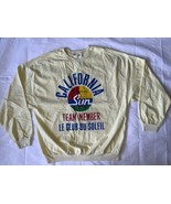 California Vtg Sun Le Club Du Soleil Raised Letter LS Shirt TaylorT 87 M... - $48.50