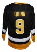 Any Name Number Cleveland Lumberjacks Retro Hockey Jersey Black Quinn Any Size image 2