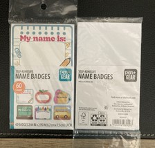 Pen Gear 120 Self Adhesive Name Badges 2.44in X 2.95in. (2 Pack 60 Each)... - $122.01 MXN