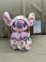 Disney Parks Baby Angel in a Hoodie Pouch Blanket Plush Doll NEW - £39.46 GBP