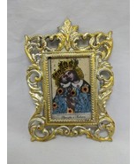 Polish Miniature Framed Picture Pamiqtka And Kalwarii 2&quot; X 3&quot; - €17,12 EUR