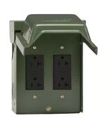 Midwest Electric Products 2-Duplex 20 Amp Backyard Outlet with GFCI Rece... - $106.72