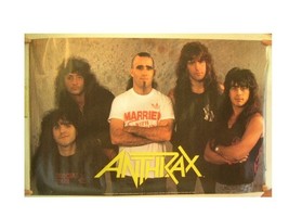 Anthrax Poster Band Shot Vintage Shot - $17.92