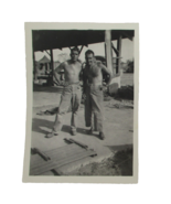 Sexy 1950&#39;s Shirtless Affectionate Sailors in Philippines NAVY MAN photo - $14.83