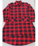 Unbranded Women&#39;s Flannel Shirt Dress Size XL - $20.58 CAD