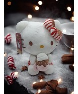 Hello Kitty by Sanrio Plush 6&quot; Peppermint Bow BRAND NEW  - $24.34 CAD
