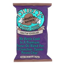 Dirty Chips - Potato Chips - Salt And Vinegar - Case Of 25 - 2 Oz.(D0102H5KERX.) - £36.94 GBP