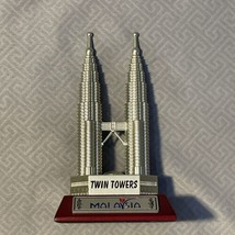 Malaysia Twin Towers Souvenir 4.5” Figurine - $12.95