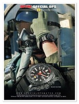 MTM Special Ops Black Vulture Watch 2010 Full-Page Print Magazine Jewelry Ad - £7.63 GBP