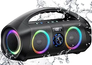 Bluetooth Speakers With Subwoofer, 60W(80W Max) Stereo Sound Wireless Sp... - £158.54 GBP