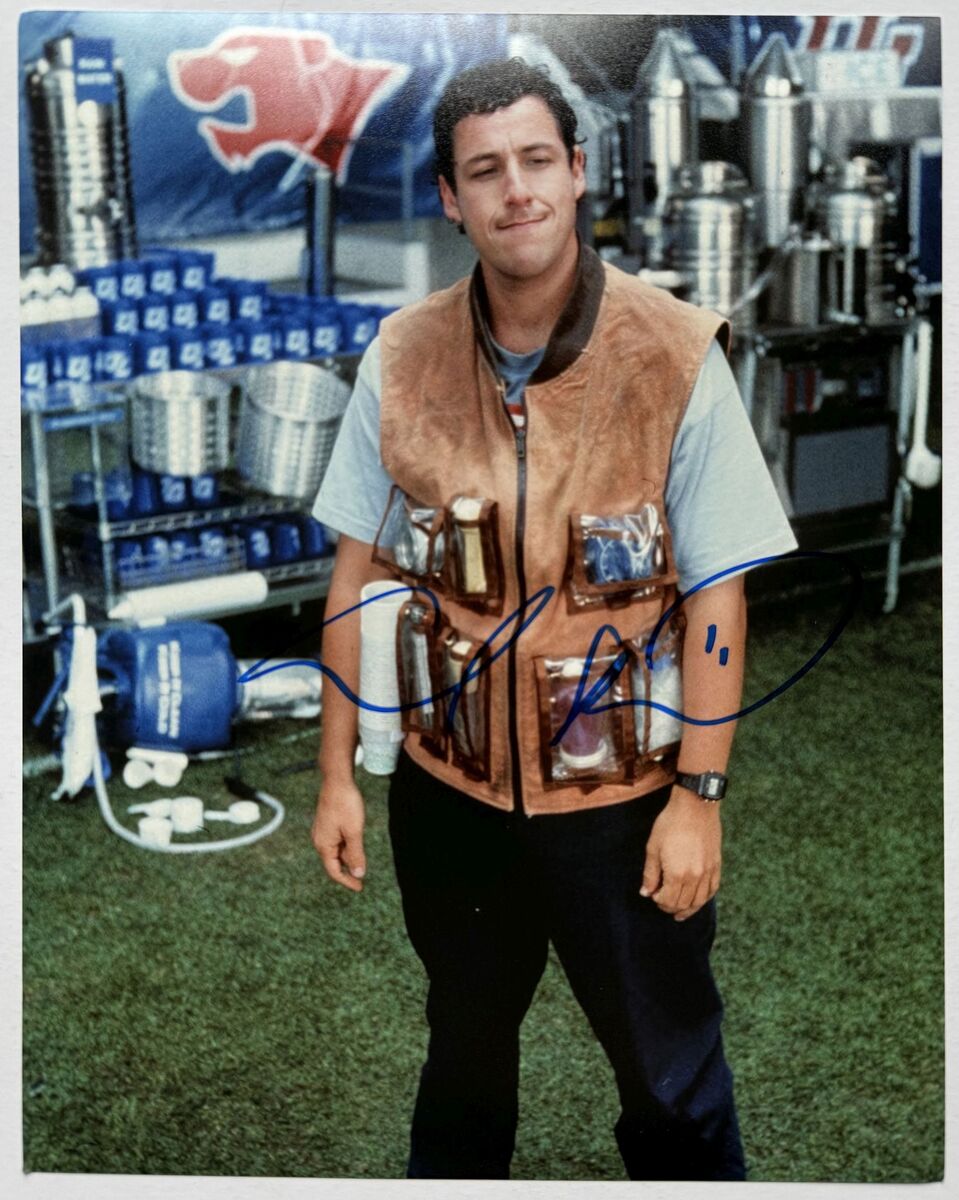 Adam Sandler Autographed &quot;The Waterboy&quot; Glossy 8x10 Photo - $68.32 CAD