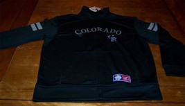 Colorado Rockies Mlb Baseball Stitched Jacket Large New w/ Tag - £54.44 GBP