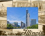 Illinois Laser Engraved Wood Picture Frame Landscape (3 x 5) - $25.99