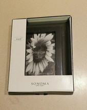 Sonoma Lifestyle 4&quot; x 6&quot; Black Picture Frame # 6003-46BLK (NEW) - $9.85