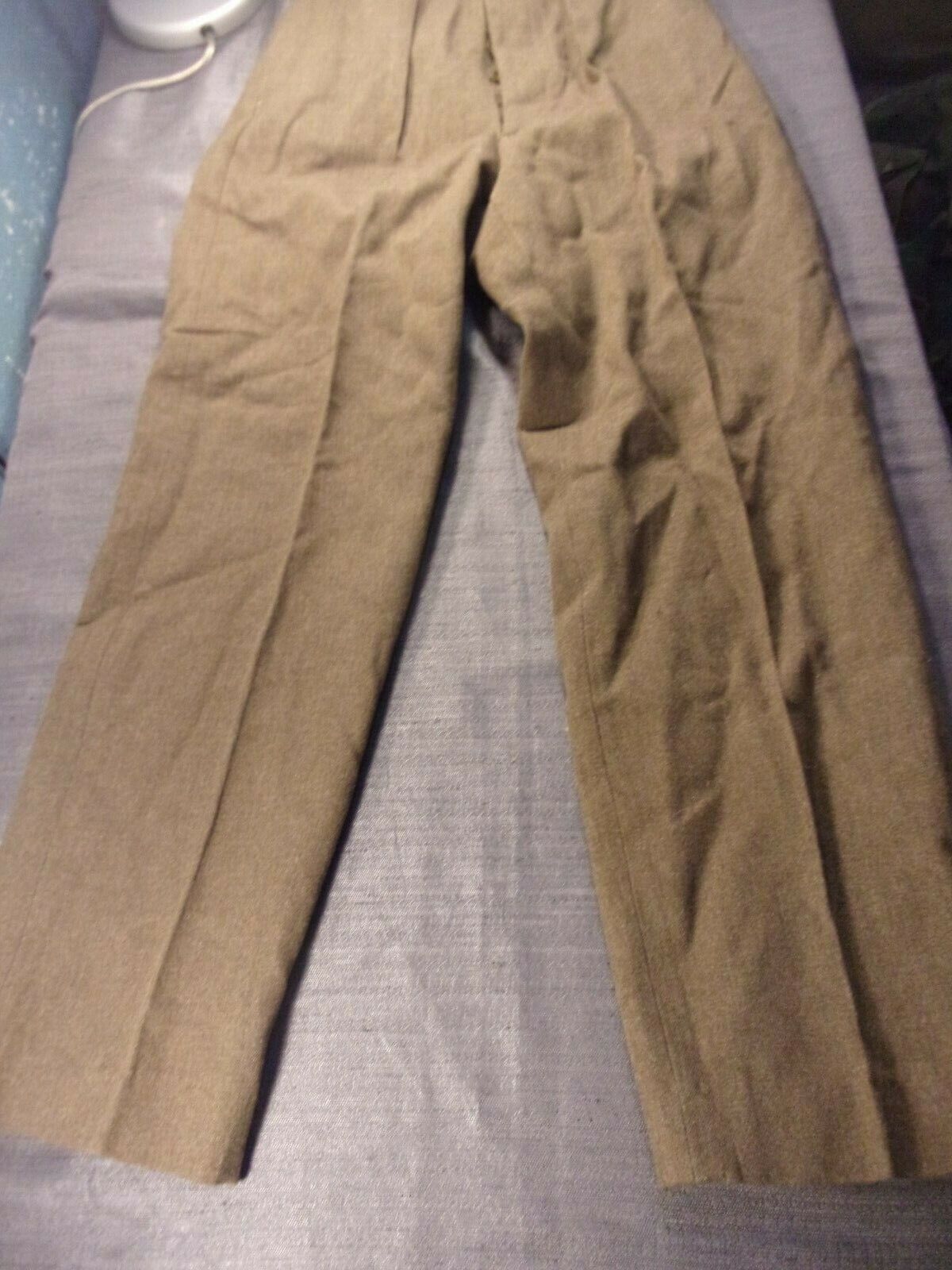 1953 Army Cadet Battledress Trousers NEW Size 20 MEASURES 28 X 30 GREEN - $42.93