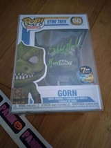 Funko Pop Star Trek Gorn #1143 Signed By Bobby Clark Autograph 7BAP JSA COA - £239.79 GBP