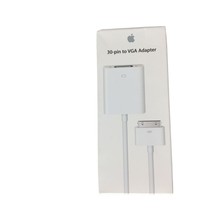 Apple OEM 30-Pin to VGA Adapter Brand New Sealed - $21.28