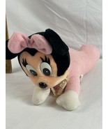 Rare Mickey Walt Disney Disneyland World Pink Baby Minnie Mouse Plush Cr... - $254.90 MXN