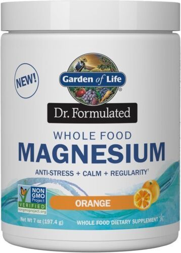 Garden of Life Dr. Formulated Magnesium Powder – Non-GMO, Vegan, 40 Serv... - $11.33