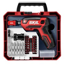 SKIL Rechargeable 4V Cordless Pistol Grip Screwdriver with 42pcs Bit Set... - £27.44 GBP