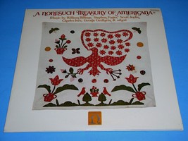 A Nonesuch Treasury Of Americana Record Album Vinyl 2 Discs Nonesuch H7-14 NM - £23.59 GBP