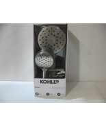 MINT Kohler Prone 3-in-1 Multifunction Shower Head w/PowerSweep BRUSHED ... - £33.49 GBP