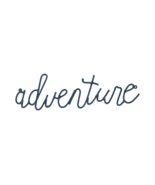The Big One ~ Kids Decorative Wall Art ~ ADVENTURE ~ Blue ~ 20&quot; x 6&quot; x .... - €25,77 EUR