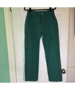 White Fox Fern Green Cargo Pants Size Medium NEW NWT Someone To You - $667.33 MXN