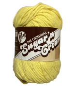 Sugar 'n Cream Yarn Sunshine Lily 100% Cotton Skein 2.5 oz ea. 4-Ply Worsted - $3.92